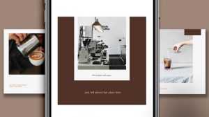 Free Coffee Shop Instagram Post Templates