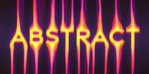 Free Color Leak Text Effect Photoshop PSD file