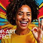 Free Colorful Pop-Art Photo Effect PSD - Free PSD Download Free Colorful Pop-Art Photo Effect PSD