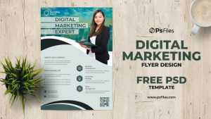 Free Corporate Business Digital Marketing Agency Flyer Design Template PSD