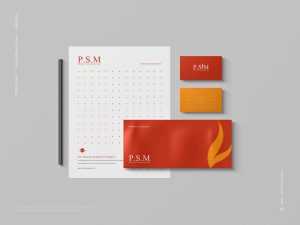 Free Corporate Identity Premium Stationery Mockup PSD Download