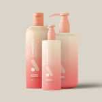 Free Cosmetics Bottle Packaging Mockup