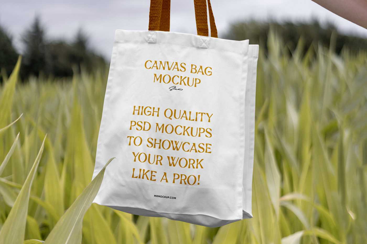 Free Cotton Bag Mockup