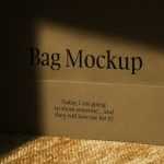 Free Craft Paper Bag Mockup