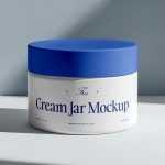 Free Cream Jar Mockup