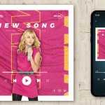 Free Creative Spotify Music Cover Art Design PSD Template - Free PSD Download Free Creative Spotify Music Cover Art Design PSD Template