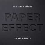 Free Cutout Paper Text Effect Logo Mockup Free PSD - Free Photoshop Files | PsFiles