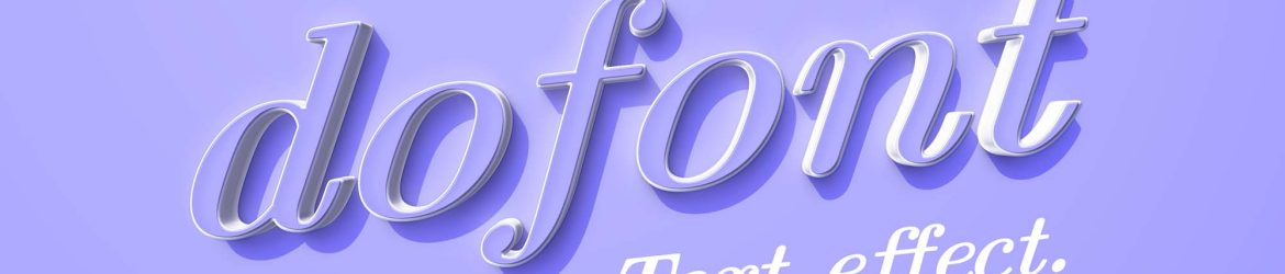 Free Dafont PSD Text Effect - Free Photoshop PSD files