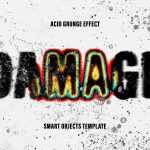 Free Damage Distortion Text Effect
