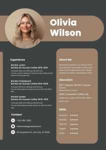 Free Designer Resume PSD Template – Modern CV Download