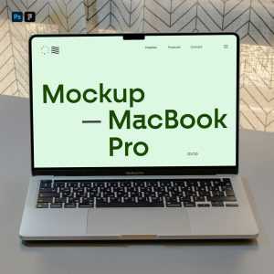 Free Devices on Desk Mockup