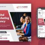 Free Digital Marketing Agency Banner Post PSD Template - Free PsFiles