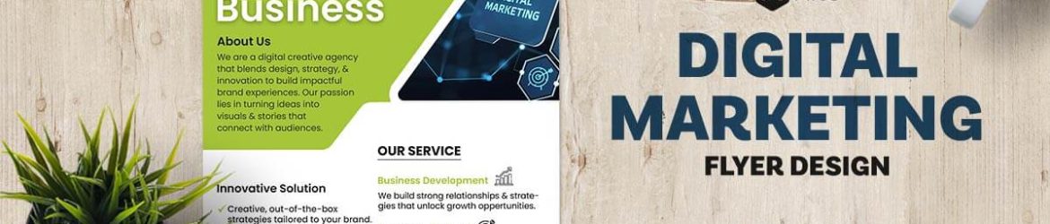Free Digital Marketing Flyer Design Social Media Post PSD Template