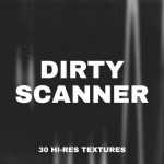 Free Dirty Scanner Noise Textures for Background and Designing