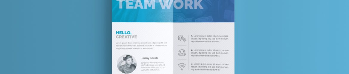 Free DL Bifold Brochure Mockup