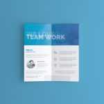 Free DL Bifold Brochure Mockup