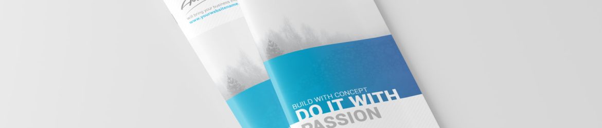 Free DL Brochure Mockup