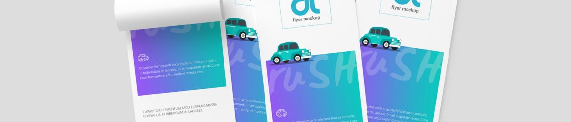 Free DL Flyer Mockup