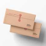 Free DL Size String Envelope PSD Mockup PSD
