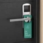 Free Door Hanger Mock-up PSD