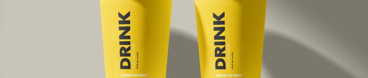 Free Drink Cup Mockup