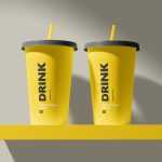 Free Drink Cup Mockup