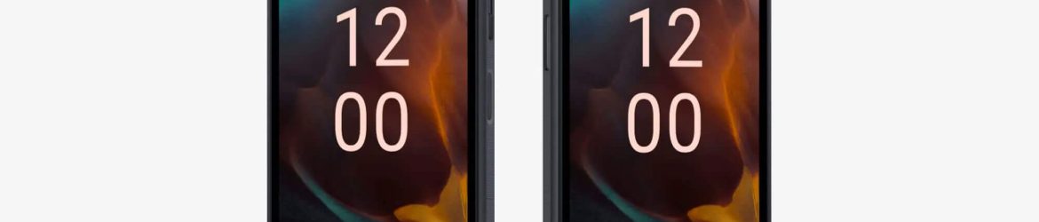 Free Dual Nokia XR21 Mockup PSD