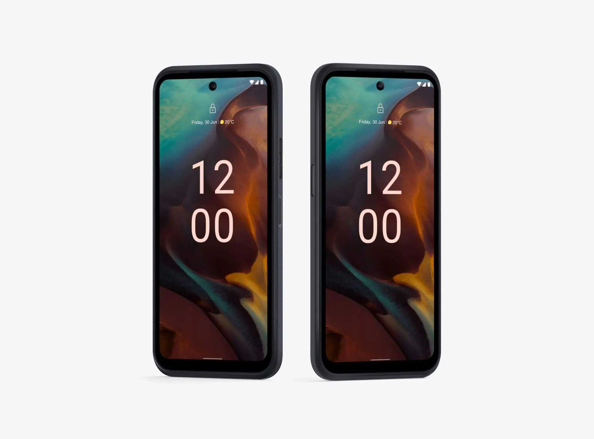 Free Dual Nokia XR21 Mockup PSD