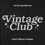 Free Dusty Halftone Print Text Effect PSD