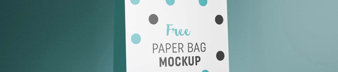 Free Eco Friendly Gift Bag Mockup PSD