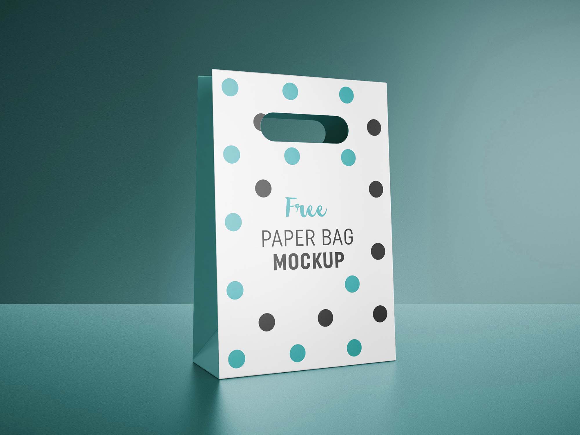 Free Eco Friendly Gift Bag Mockup PSD