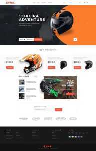 Free eCommerce Website PSD Template Download