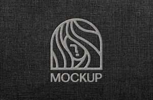 Free Embroidered Logo Mockup PSD – Realistic Fabric Embroidery Logo Mockup Free Download - Free Photoshop Files | PsFiles