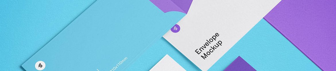 Free Envelope and Business Card Mockups