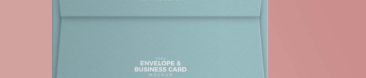 Free Envelope & Business Card Mockup