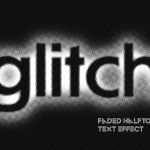 Free Faded Blur Text Effect PSD