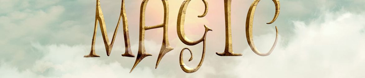 Free Fantasy Magic Text Effect PSD
