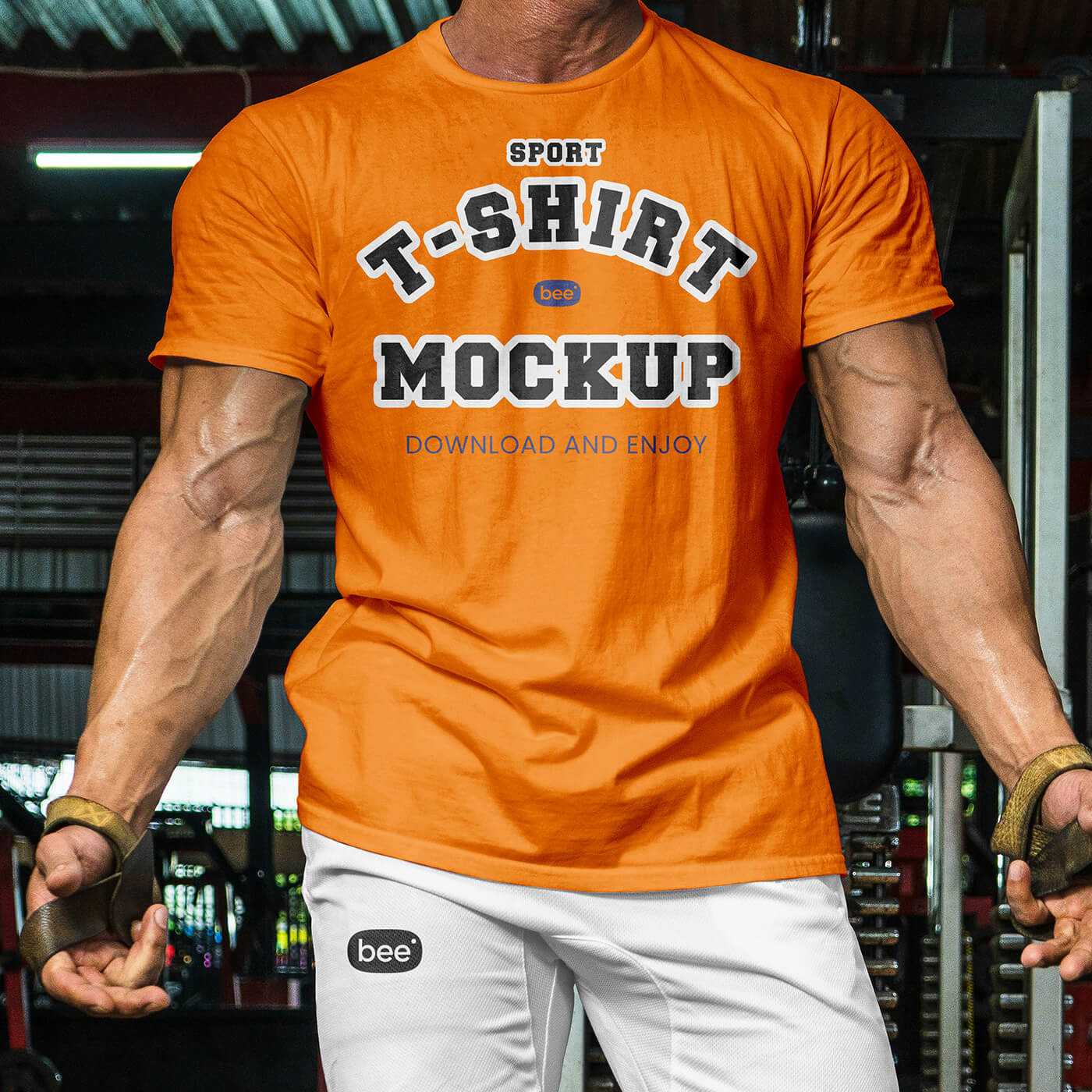 Free Fitness Sports Man T-Shirt Mockup PSD – Free PSD Download Free Fitness Sports Man T-Shirt Mockup PSD