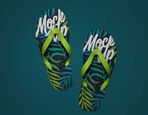Free Flip Flop Slipper Mockup PSD