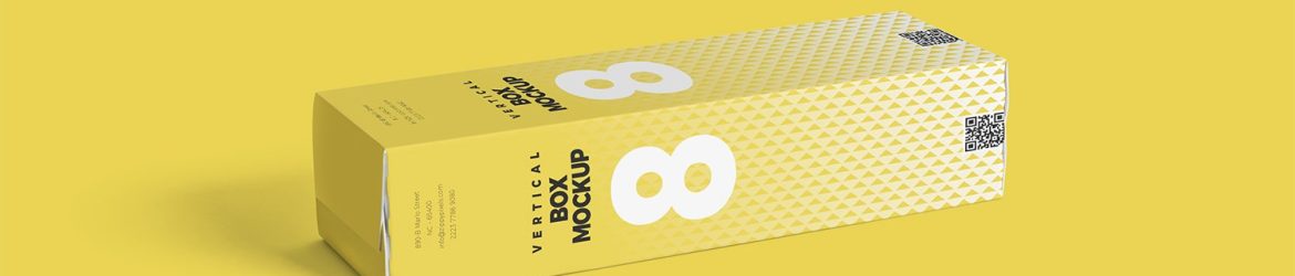 Free Foil Paper Box Package Mockup