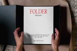 Free Folder Mockup