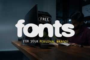 Free Fonts for Personal Branding & Design 2026 (Handpicked Collection)