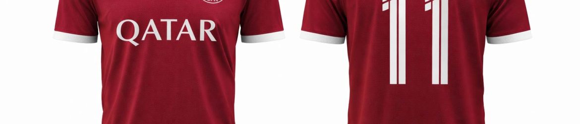 Free Football Jersey Mockup PSD – Front & Back View Design