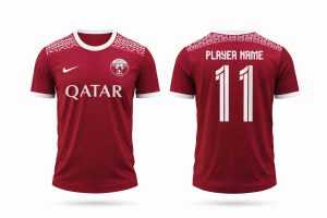 Free Football Jersey Mockup PSD – Front & Back View Design