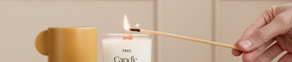 Free Fragrance Candle Mockup