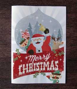 Free Free Christmas Card Invitation Template PSD