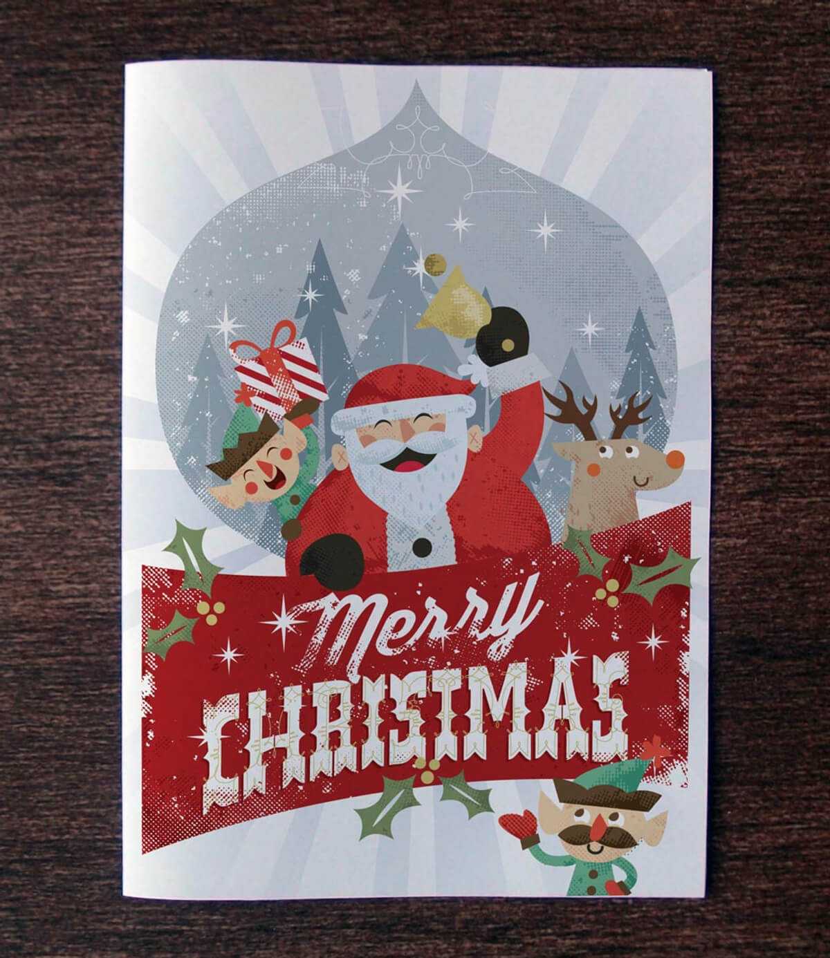 Free Free Christmas Card Invitation Template PSD