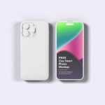 Free Free Clay iPhone 14 Pro Mockup PSD (Limited Downloads)