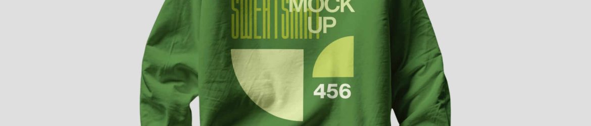 Free Free Clean Sweatshirt Mockup PSD