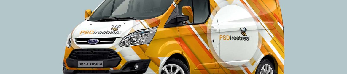 Free Free Ford Van Mockup Vehicle Sign Branding